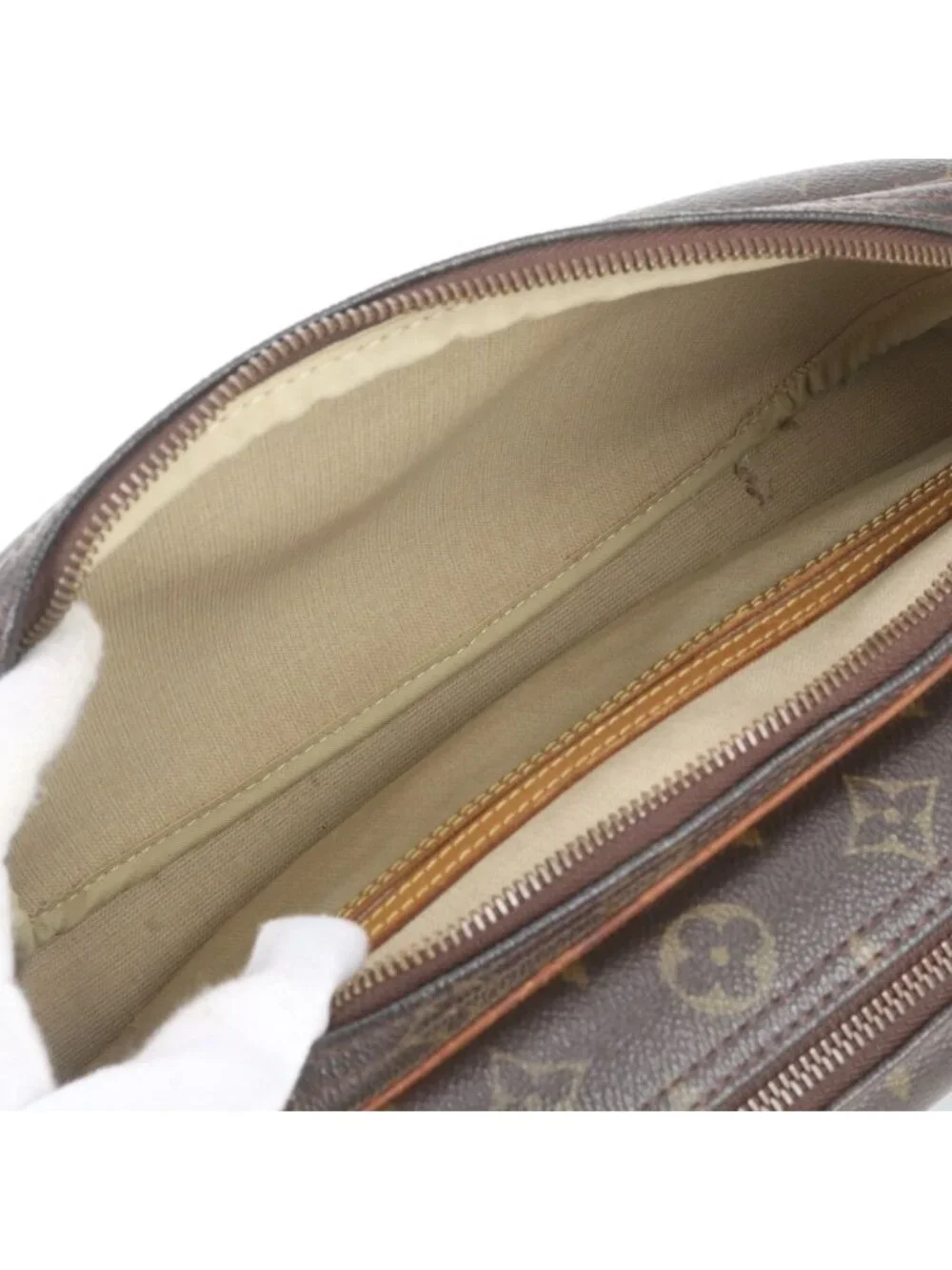 Louis Vuitton Monogram Reporter PM Leather Shoulder Bag Crossbody Messenger